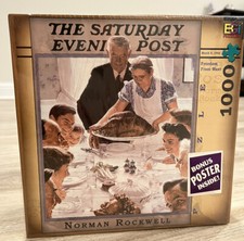 Norman Rockwell 1000 pc Evening Post Puzzle