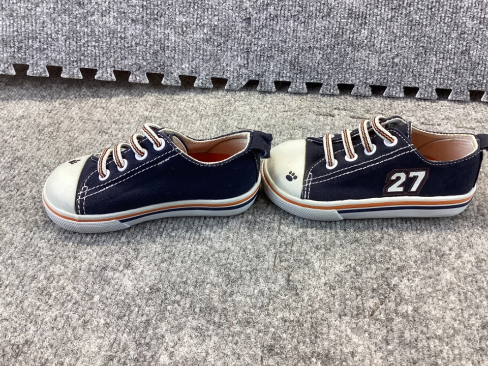 Tenis sin cordones Garanimals para niños azul lona 5 niños pequeños talla Alex Foto 3 de 4