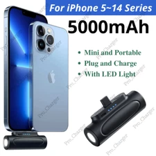 Portable Charger External Battery Pack Power Bank For iPhone 14 13 12 11 X 8 7 6