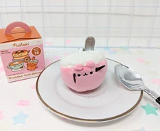 Pusheen Series 19 Open Blind Box "Breakfast" Plush Keychain - Cereal Porridge