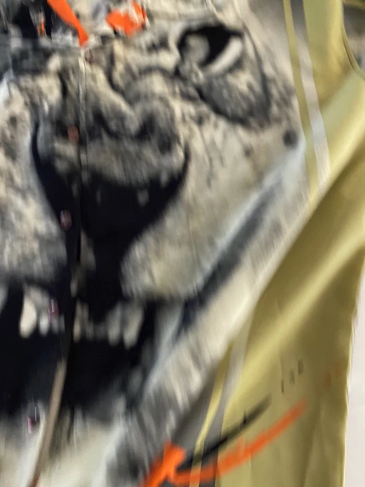 Camisa Jordan Craig Animación Lin Print Poli Panel Trasero XL Extra Grande  Foto 3 de 4