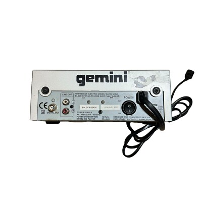 GEMINI CD-400X Professional DJ CD Mixer | eBay