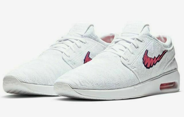 Size 7 - Nike SB Air Max Janoski 2 White for sale online | eBay