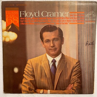 Floyd Cramer    Class Of '68 Vinyl, LP 1968 RCA Victor    LSP 4025