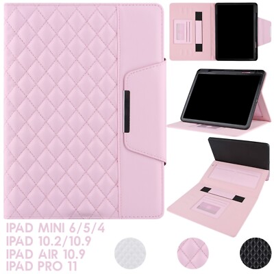 For Apple iPad 10.2 9 8 7th Mini 6/5/4 Pro iPad Air 3 4 5th 6th 9.7'' Case Cover