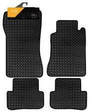 For Mercedes CLC Coupe 2008-2011 Tailored 3MM Rubber Heavy Duty Floor Mats Black