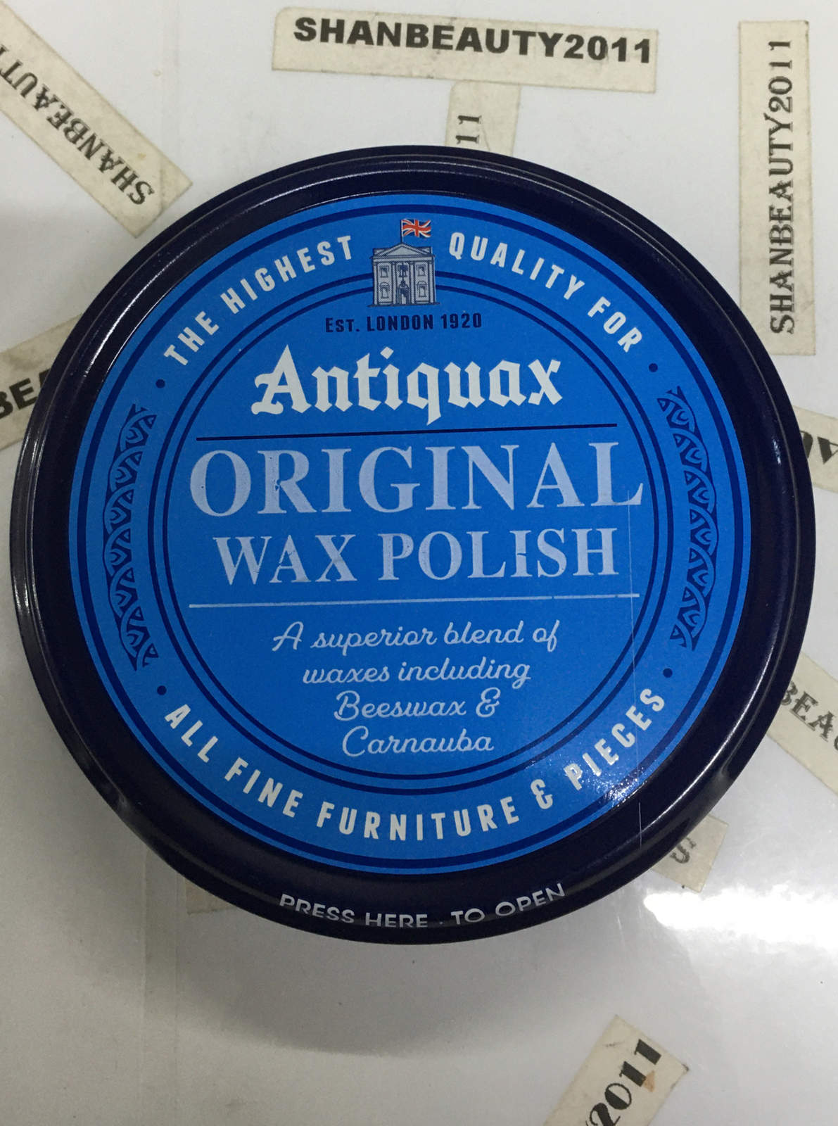 Antiquax Original Wax Polish Fine Furniture Polish Beeswax And Carnauba 100ML 5011807001980 eBay