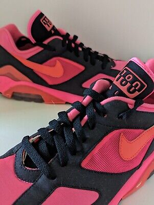 2018 Nike Air Max 180 CDG Comme des Garcons Black Pink Size 2018 Nike Air Max 180 CDG Comme des Garcons Black Pink Size