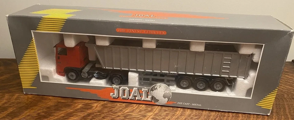 JOAL REF.351 DAF 95XF TIPPER TRAILER 1.50 SCALE NIB DCP - Image 4 of 4