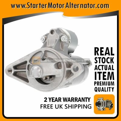 fits DAIHATSU TERIOS 1.3 PETROL 1997-2006 STARTER MOTOR
