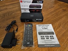 Opticum HD AX170 DVB-S2 FTA SAT Receiver, 12V für Camping, USB Multimedia Player