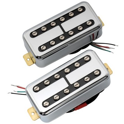 Artec TVFT-CR Chrome Filtertron Alnico 5 Humbucker Guitar Neck Bridge Pickup Set