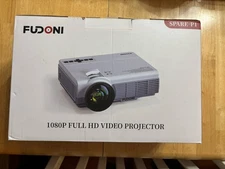 Fudoni Spare-P1 1080p Full HD Video Projector 5G/WiFi Home Bluetooth Theater