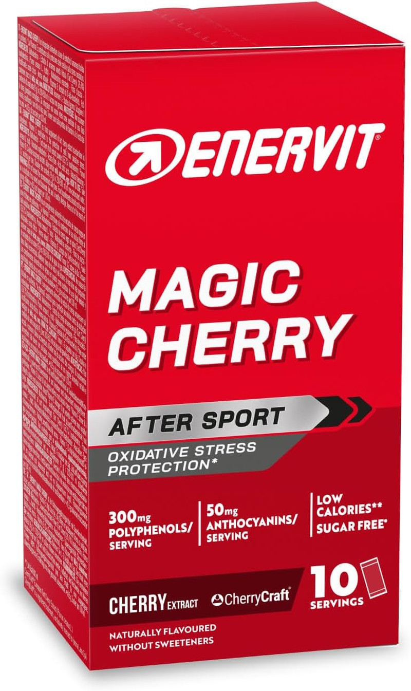 Magic Cherry Enervit Integratore: Recupero Post Corsa e Antiossidante