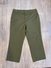 Vintage Boy Scout Leader Pants Mens Uniform Green 80s USA Size 40 Waist 40