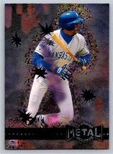 TOM GOODWIN METAL UNIVERSE 1996 Fleer MLB Kansas City Royals #64 Baseball Card
