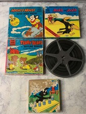 8mm Home Movie Films: Mighty Mouse Heckle Jeckle Terry Bears Mysery Dinky Duck