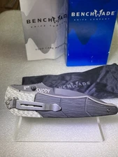Benchmade 426SBK SNODY Tactical 154CM Discontinued Knife w/Box-Pouch-Papers MINT