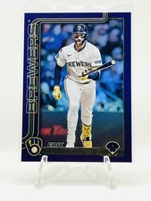 2025 Topps Update ERIC HAASE Purple Foil 194/250 #US30 MILWAUKEE BREWERS