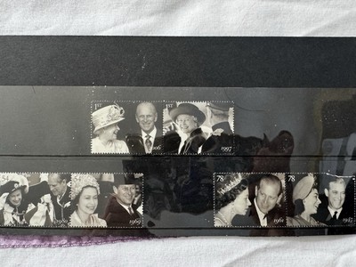 Royal Mail Queen Elizabeth II. & Prinz Philip Gedenkstempelset (1947-2006)