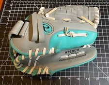 RAWLINGS 11 Inch Baseball Glove Player Series WPL11GM Gray Teal Right Throw