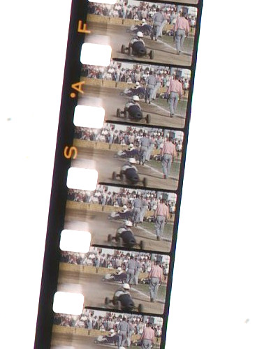 1956 HOME FILM 8MM MIDGET AUTO RACES FIRESTONE SPEEDWAY