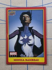 2020 Upper Deck Marvel Ages - Monica Rambeau #128 Base - Card