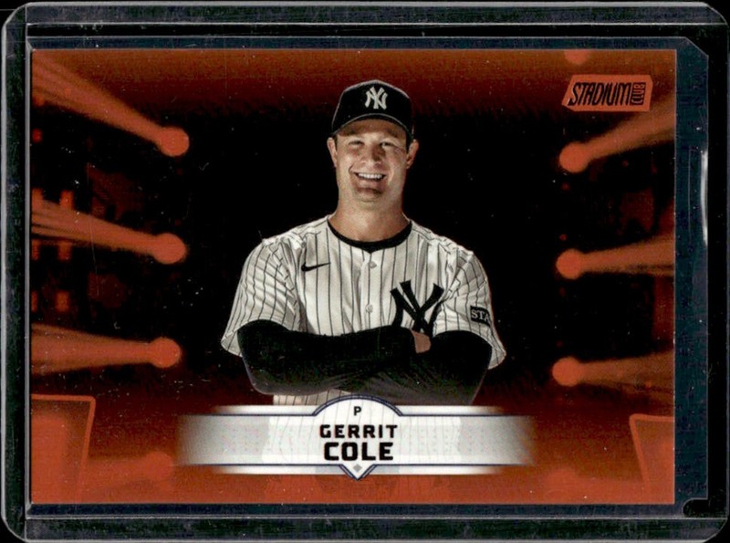 2025 Topps Stadium Club Gerrit Cole Bronze Foil #140 New York Yankees
