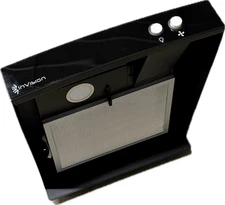 InVision HCXW-29-CZ04 Vent Range Hood Black RV/Trailer