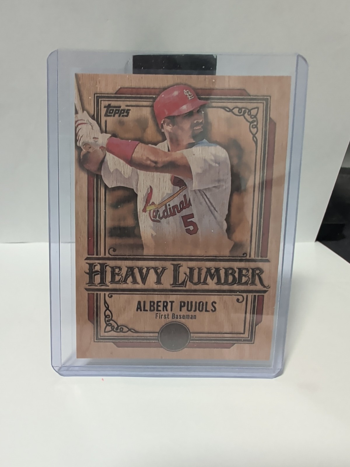 2025 Topps Update Series Albert Pujols Heavy Lumber SSP Case Hit HL-52 Cardinals