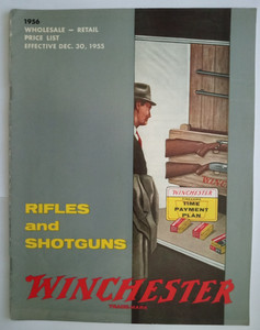 1956 WINCHESTER RIFLES AND SHOTGUNS 30 PAGE 8 1/2X11 VINTAGE CATALOG