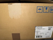 TOTO SW2043R#01 Washlet Round Closed Front with Cover Bidet Seat in Cotton