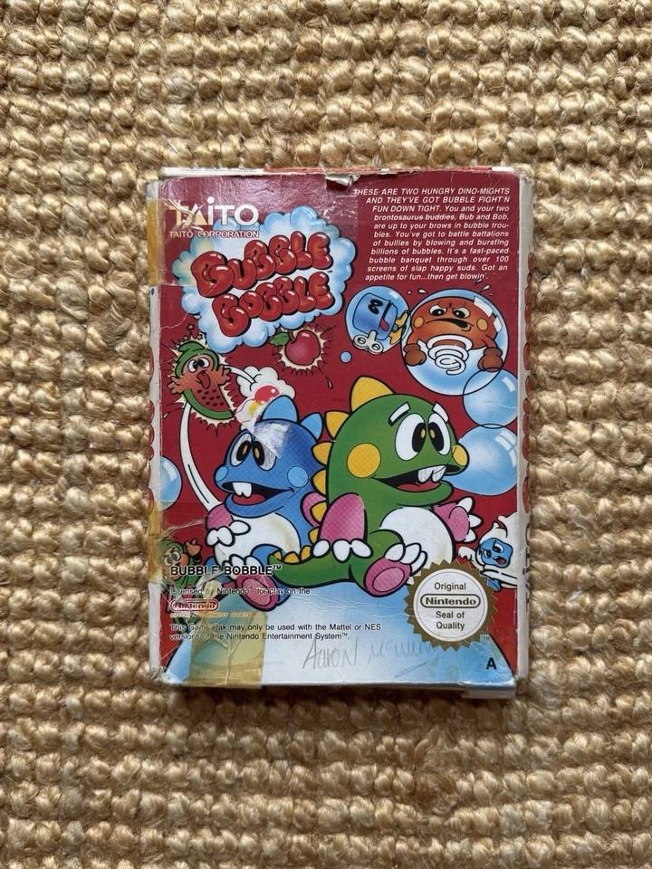 Bubble Bobble - Boxed (Nintendo Entertainment System / NES, 1990) - Image 2 of 4