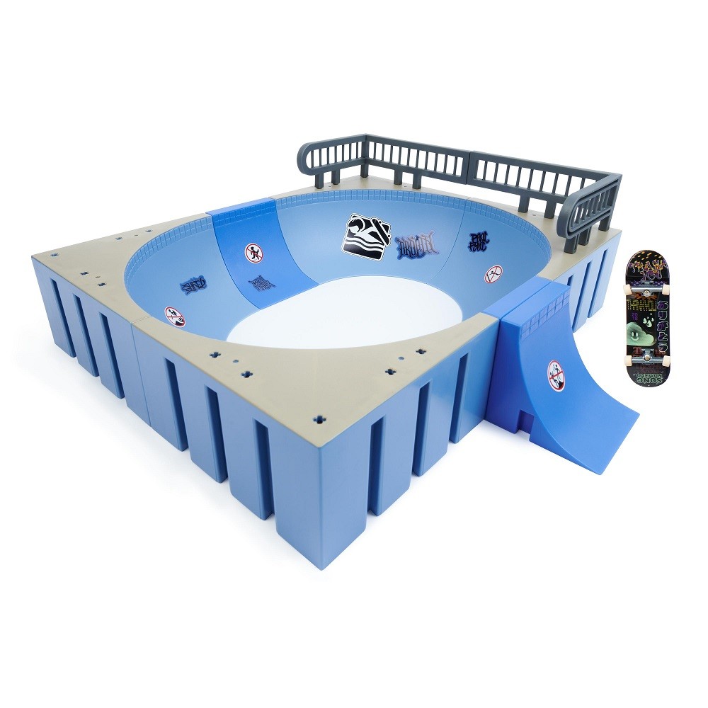 Mega Bowl X-Connect Tech Deck coffret rampe et fingerboard pour enfant