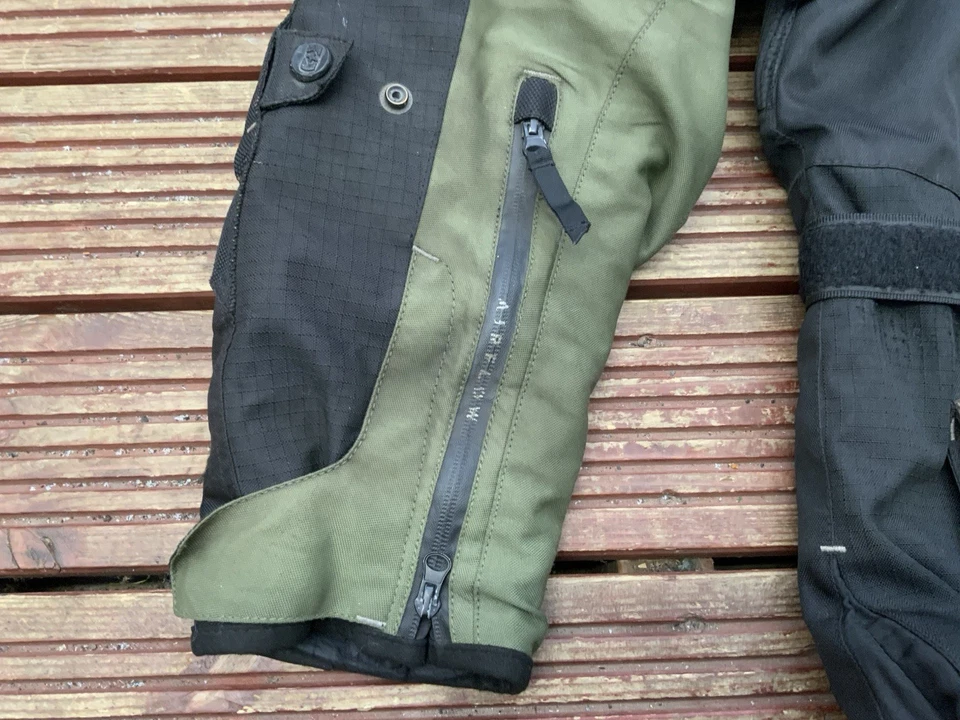 Oxford Montreal 3.0 Motorcycle Textile Jacket 4XL (50) Khaki Good Con - Image 4 of 4