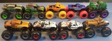 Monster Jam 1/64 Spin Master Lot Avenger Grave Digger Horse Power Mutt Truck