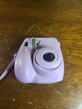 Fujifilm Instax Mini 7S Instant Camera Lavender Purple - Tested Works Great