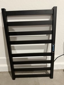 paraheeter Electric Towel Warmer Wall Mount Heated Towel 8 Bars Plug in