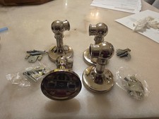 2 Sets Towel Holder without bars in chrome