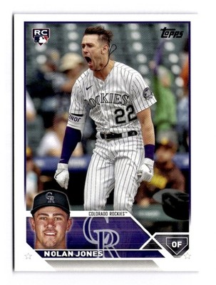 2023 Topps Update Nolan Jones #US85 Rookie