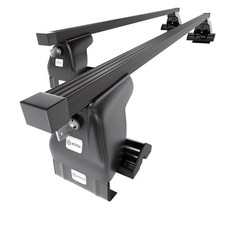 Stahl Dachträger für Honda Accord mk VII Limousine (2003-2007) O schwarz