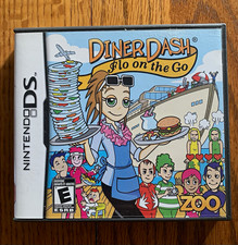Zoo Diner Dash: Flo on the Go Nintendo DS Game 2006 E NTSC-U/C Manual