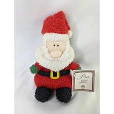 Russ Polar Pals Santa Claus 7 Inch Plush Terry Cloth 2 Stuffed Animal Toy