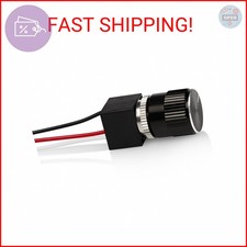 12 Volt DC Dimmer for LED, Halogen, Incandescent - RV, Auto, Truck, Marine, and