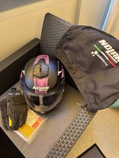 Nolan N80-8 Motorradhelm Gr. L schwarz/pink m...