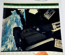 Interstellar 70mm IMAX Film Cell / Endurance Ship in Orbit Over Earth