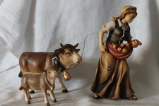 Kostner Krippenfigur Bäuerin