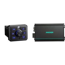Kicker 51KBTR Powersport Bluetooth Receiver w/ 48KMA6004 Amplifier