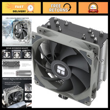 High-Performance CPU Air Cooler, 5 Heatpipes, PWM Fan, AMD/Intel Compatible