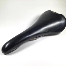 Selle Italia Flite Saddle Titanium TI Rails 2002 Black Seat Vintage MTB Road